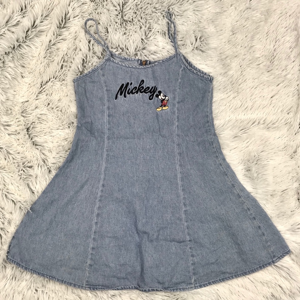 Vintage Jerry Leigh Disney Mickey Denim Dress